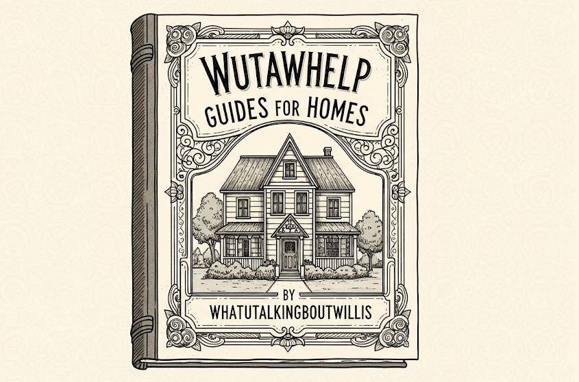 Wutawhelp Guides for Homes by Whatutalkingboutwillis