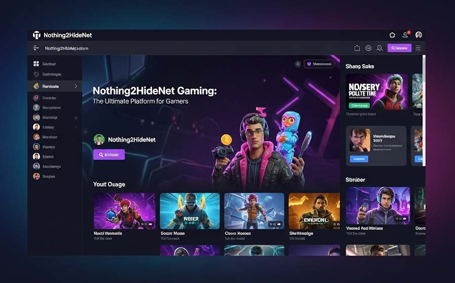 Nothing2HideNet Gaming: The Ultimate Platform for Gamers